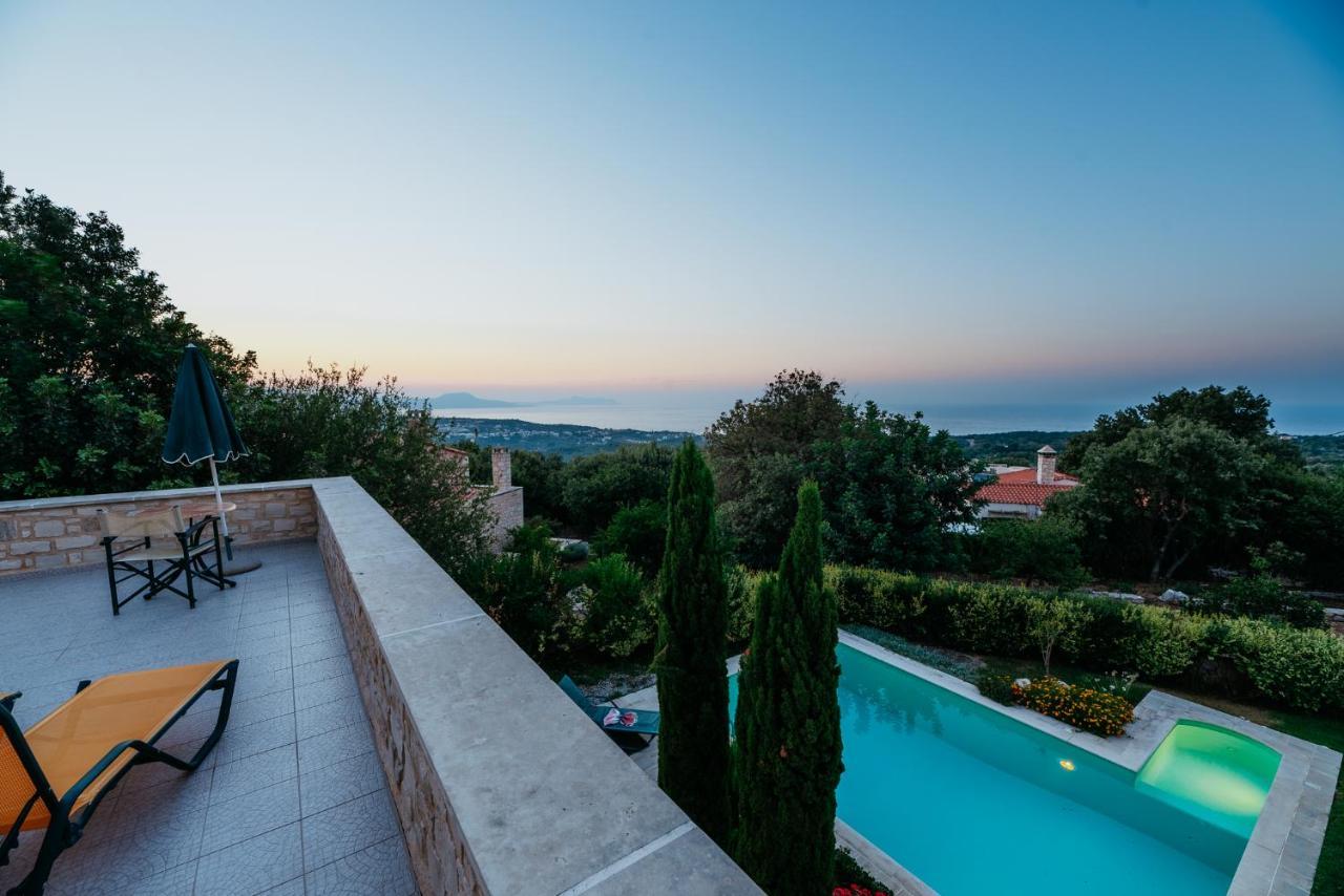 Villa Olympia - Villa Erato Prinés Exteriör bild
